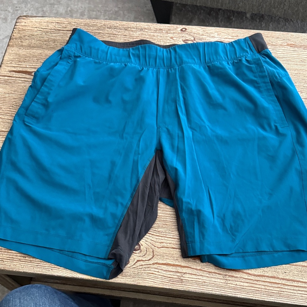lululemon athletica Blue Athletic Shorts